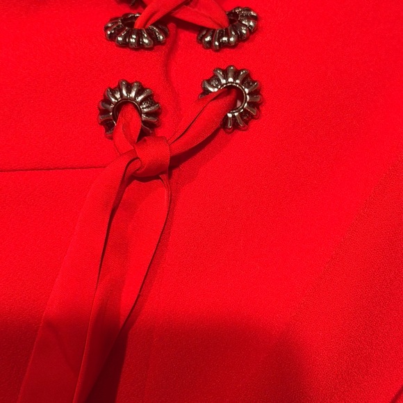 NWTS he Kooples red women’s skort with metal detailing. Size 4 - Picture 3 of 4